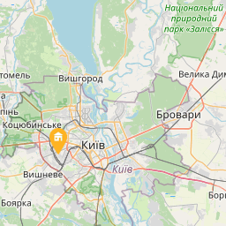 apartment of 2 rooms, 2-х комнатная квартира, Metro station Beresteyskaya, Beletskiy 9 street на карті